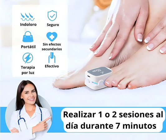 Láser LED para cuid-ad o de uñas - Adiós al miedo por mostrar las uñas